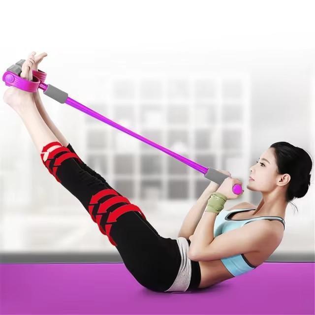 Portable Full Body Workout Pull Rope – Core, Arms & Leg Exercise Band