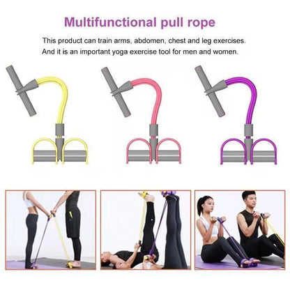 Portable Full Body Workout Pull Rope – Core, Arms & Leg Exercise Band