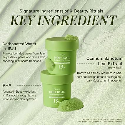 Holy Basil Bubble Deep Mask 90g