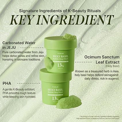 Holy Basil Bubble Deep Mask 90g