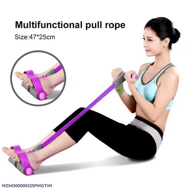 Portable Full Body Workout Pull Rope – Core, Arms & Leg Exercise Band