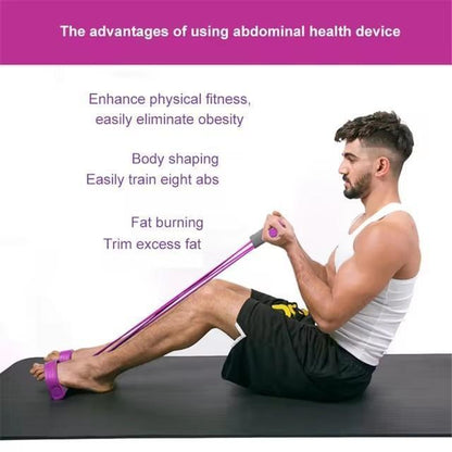Portable Full Body Workout Pull Rope – Core, Arms & Leg Exercise Band