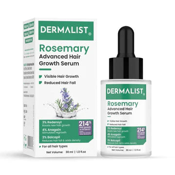 Dermalist Rosemary Hair Growth Non-Greasy Scalp Serum for Men &amp; Women – 30 ml&nbsp;